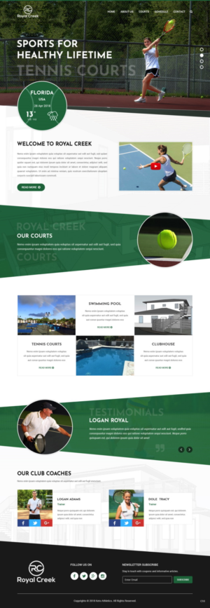 Web-Design von pb für Royal Creek | Design: #18491221