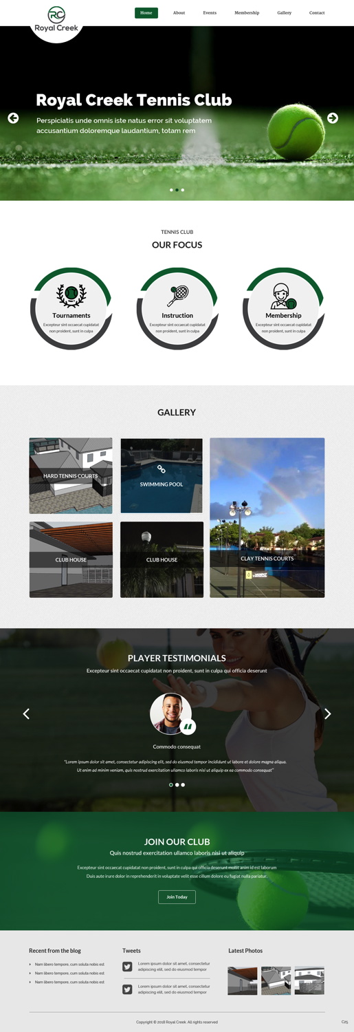 Web-Design von pb für Royal Creek | Design: #18491223