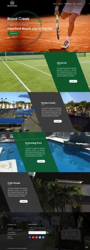Web-Design von pb für Royal Creek | Design: #18491244