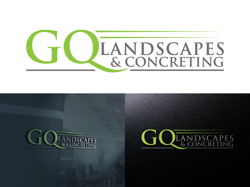 Diseño de Logo por GaryMckinnon para GQ landscapes & concreting | Diseño #18421906