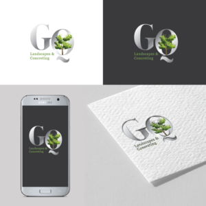 Design de Logo par Lee @ LoleepopDesign pour GQ landscapes & concreting | Design : #18567340