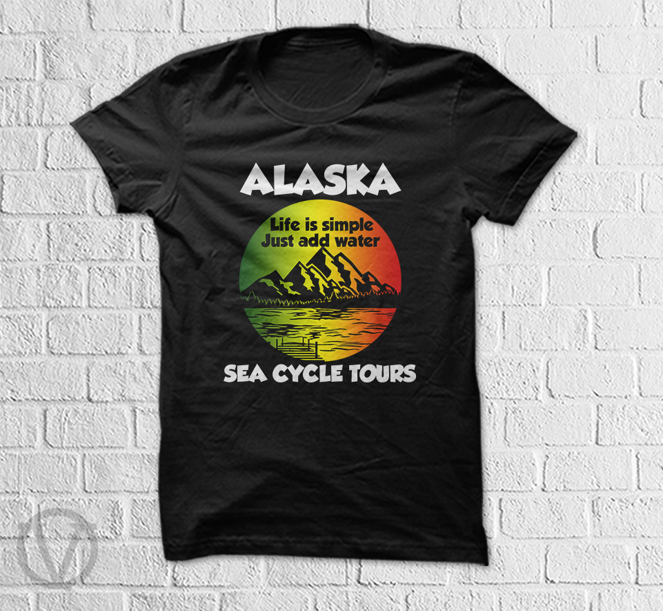 T-shirt Design by vjosh for Alaska Sea Cycle Tours | Design #18412439