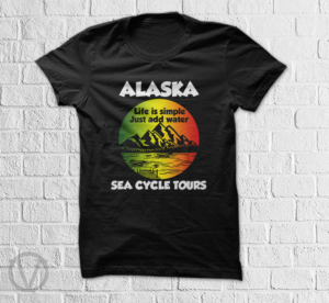 T-shirt Design by vjosh for Alaska Sea Cycle Tours | Design: #18412439