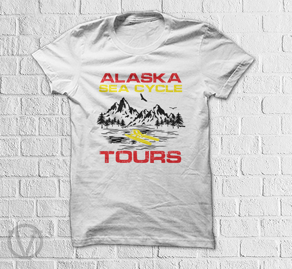 T-shirt Design by vjosh for Alaska Sea Cycle Tours | Design #18433202