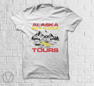 T-shirt Design by vjosh for Alaska Sea Cycle Tours | Design: #18433202
