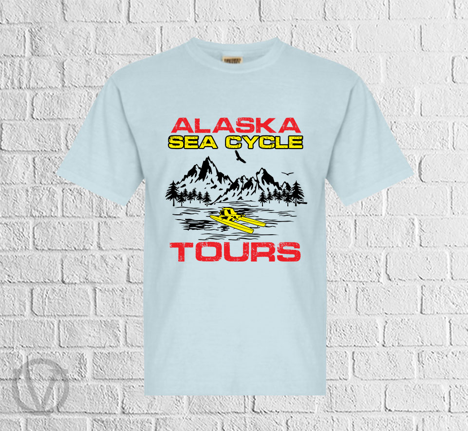 T-shirt Design by vjosh for Alaska Sea Cycle Tours | Design #18441710