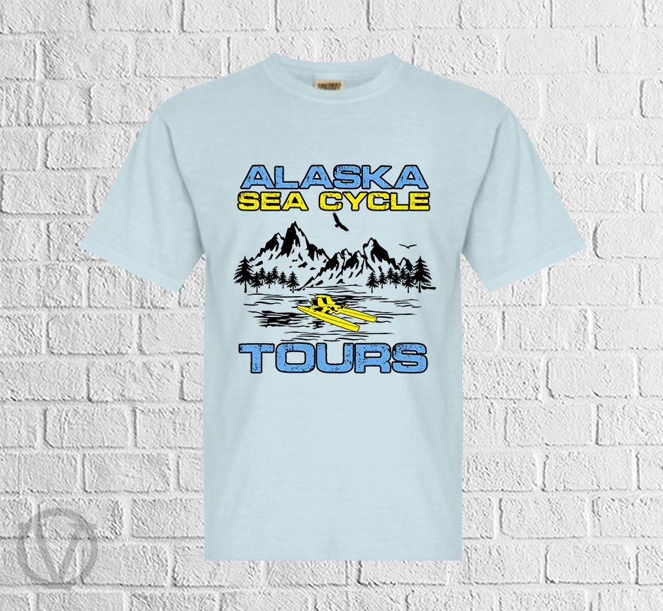 T-shirt Design by vjosh for Alaska Sea Cycle Tours | Design #18441765