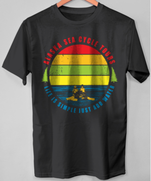 T-Shirt-Design von O_O NIZAL O_O für Alaska Sea Cycle Tours | Design: #18407634