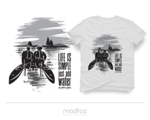 T-Shirt-Design von WILD FOX Desing Studio für Alaska Sea Cycle Tours | Design: #18414105