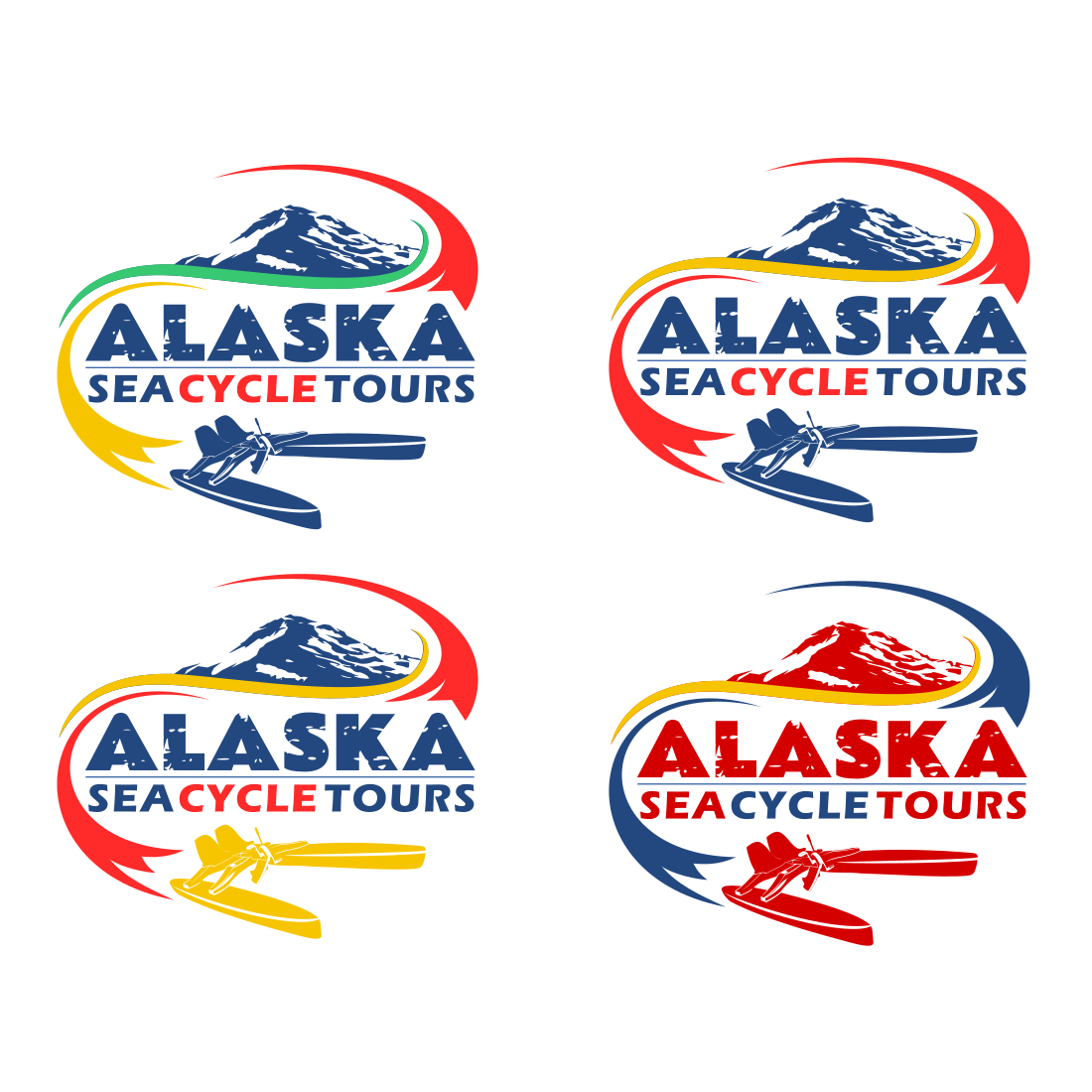Design de T-shirt par manstanding pour Alaska Sea Cycle Tours | Design #18414618