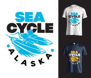 T-Shirt-Design von pecgi für Alaska Sea Cycle Tours | Design: #18400579