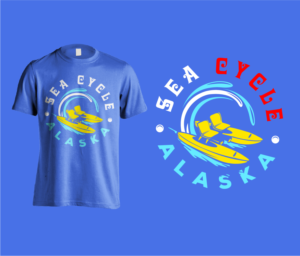 T-Shirt-Design von pecgi für Alaska Sea Cycle Tours | Design: #18412730