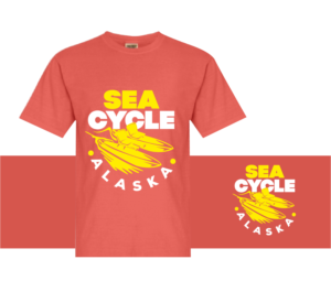 T-shirt Design by pecgi for Alaska Sea Cycle Tours | Design: #18445539