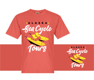 T-shirt Design by pecgi for Alaska Sea Cycle Tours | Design: #18445564