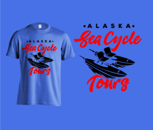 T-shirt Design by pecgi for Alaska Sea Cycle Tours | Design: #19005510
