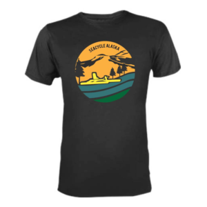 T-shirt Design by 75-R-P-Z for Alaska Sea Cycle Tours | Design: #18408679