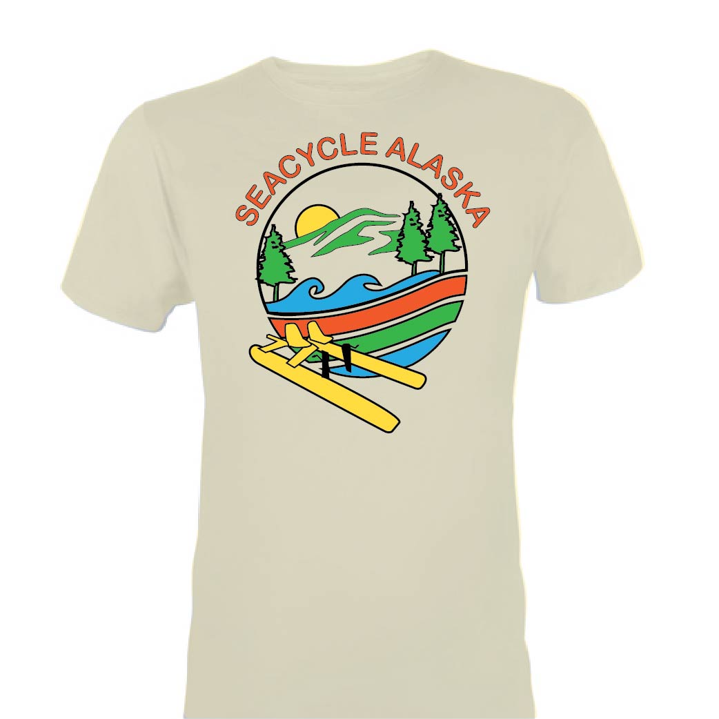 T-shirt Design by 75-R-P-Z for Alaska Sea Cycle Tours | Design #18411855