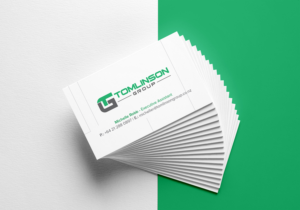 Diseño de Tarjeta de Presentación por Manoj Talsaniya para Tomlinson Group | Diseño: #18527211