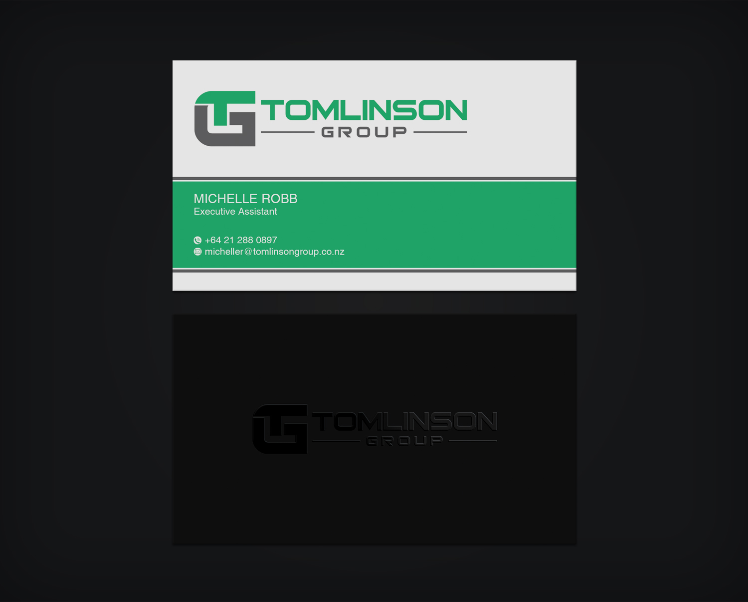 Diseño de Tarjeta de Presentación por WebixBD para Tomlinson Group | Diseño #18482375