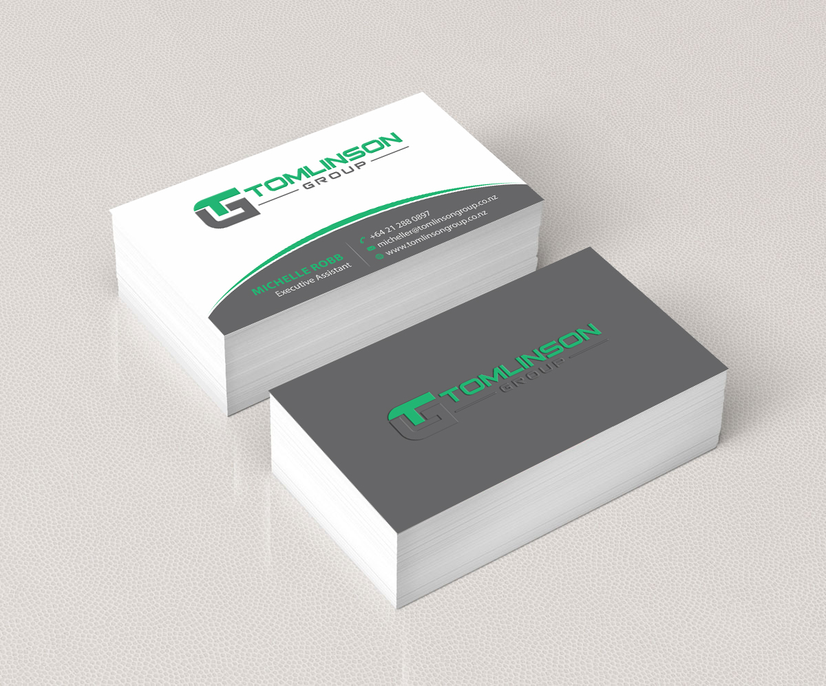 Business Card Design by Infinitive Technology for Tomlinson Group | Design #18444278