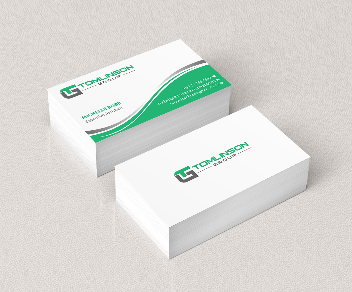 Diseño de Tarjeta de Presentación por Infinitive Technology para Tomlinson Group | Diseño #18446842