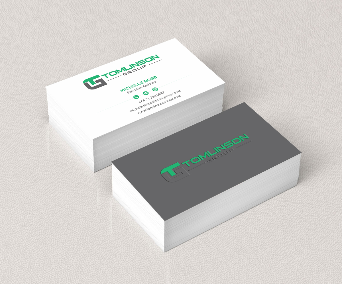 Diseño de Tarjeta de Presentación por Infinitive Technology para Tomlinson Group | Diseño #18446857