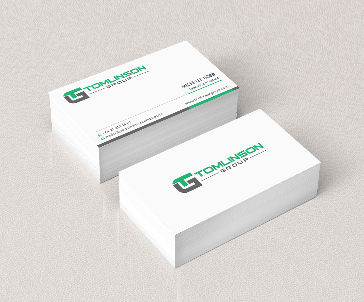 Business Card Design by Infinitive Technology for Tomlinson Group | Design #18446867