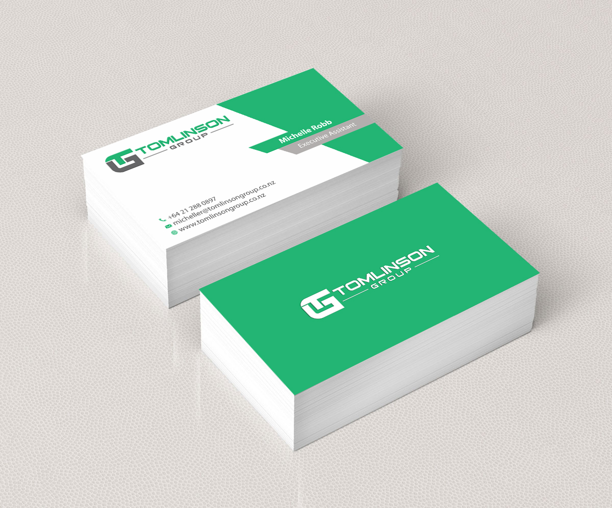 Diseño de Tarjeta de Presentación por Infinitive Technology para Tomlinson Group | Diseño #18448865