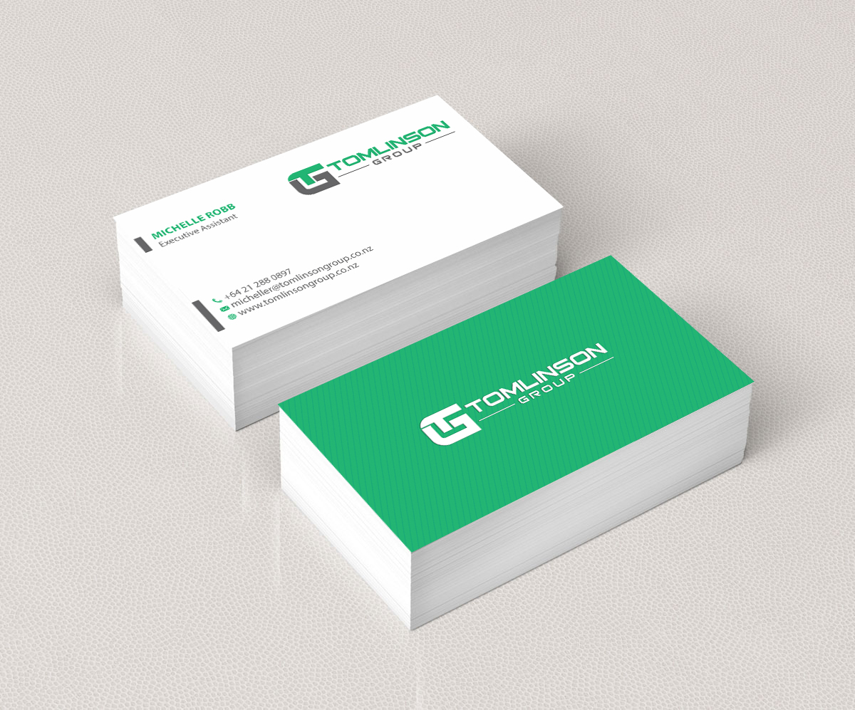 Diseño de Tarjeta de Presentación por Infinitive Technology para Tomlinson Group | Diseño #18448880
