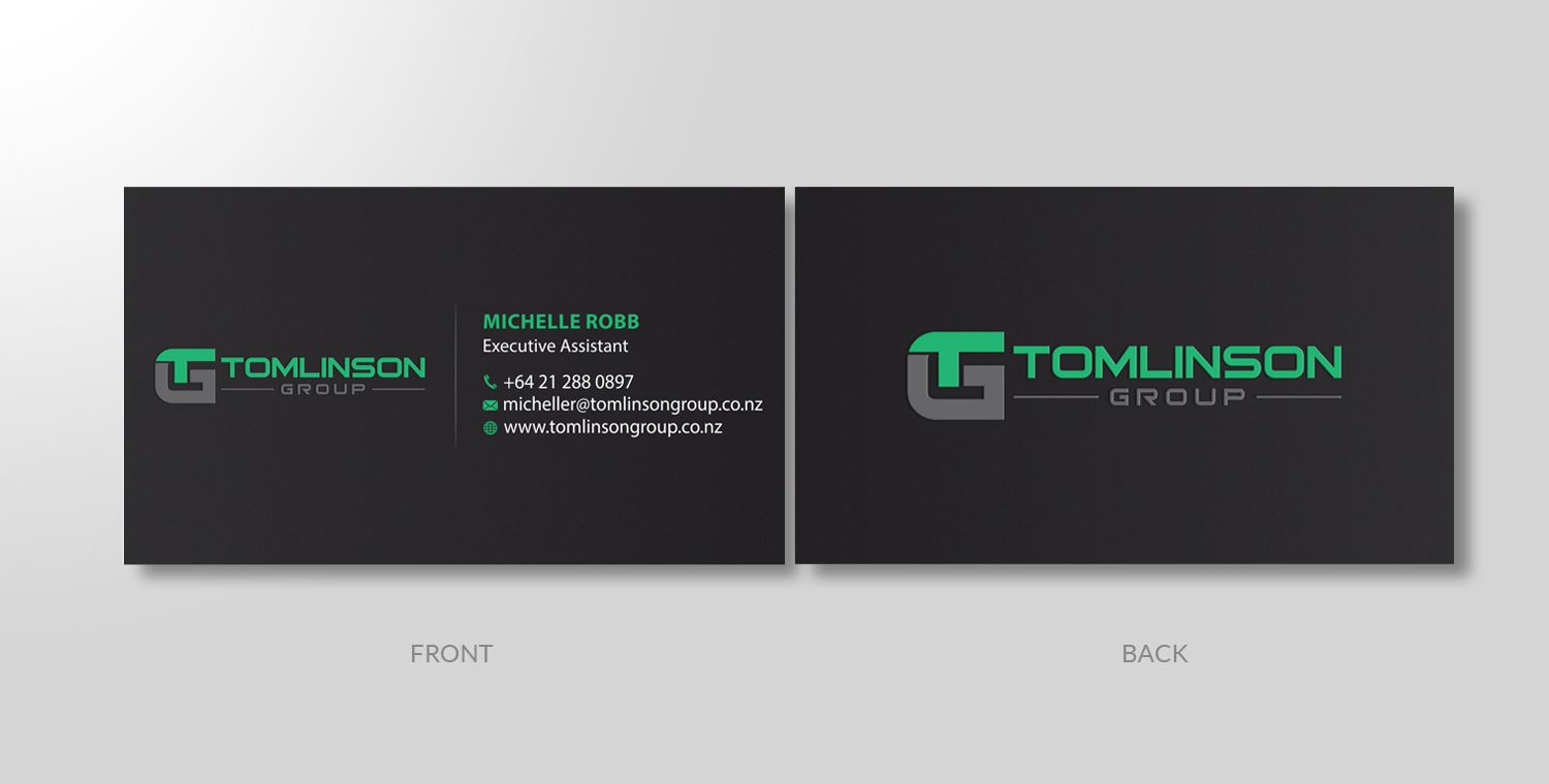 Diseño de Tarjeta de Presentación por Infinitive Technology para Tomlinson Group | Diseño #18449105