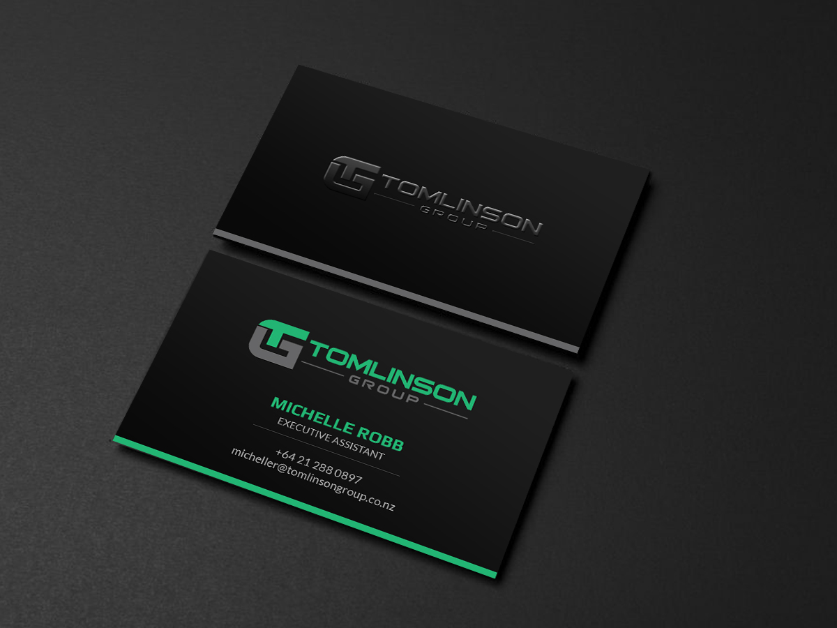 Business Card Design by Creations Box 2015 for Tomlinson Group | Design #18451553