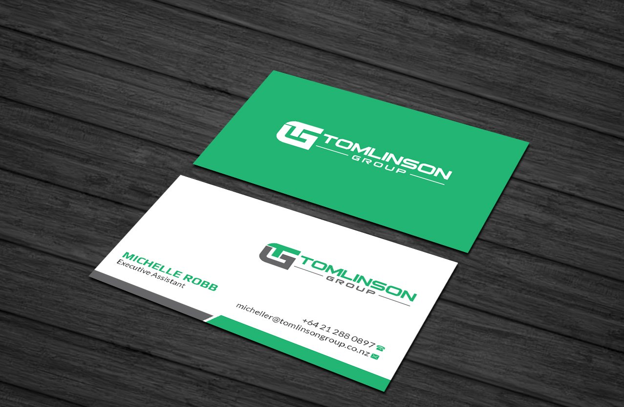 Business Card Design by Creations Box 2015 for Tomlinson Group | Design #18451557