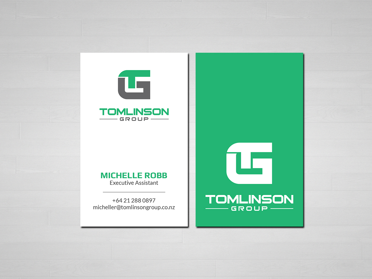 Business Card Design by Creations Box 2015 for Tomlinson Group | Design #18451566