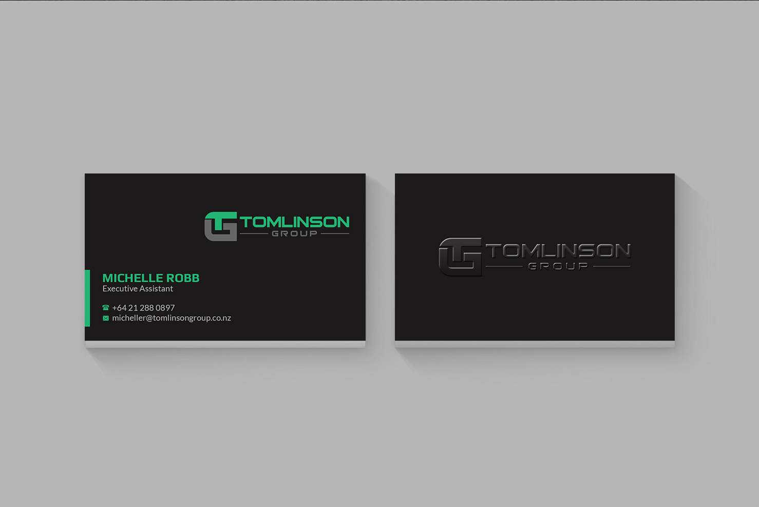 Business Card Design by Creations Box 2015 for Tomlinson Group | Design #18451572