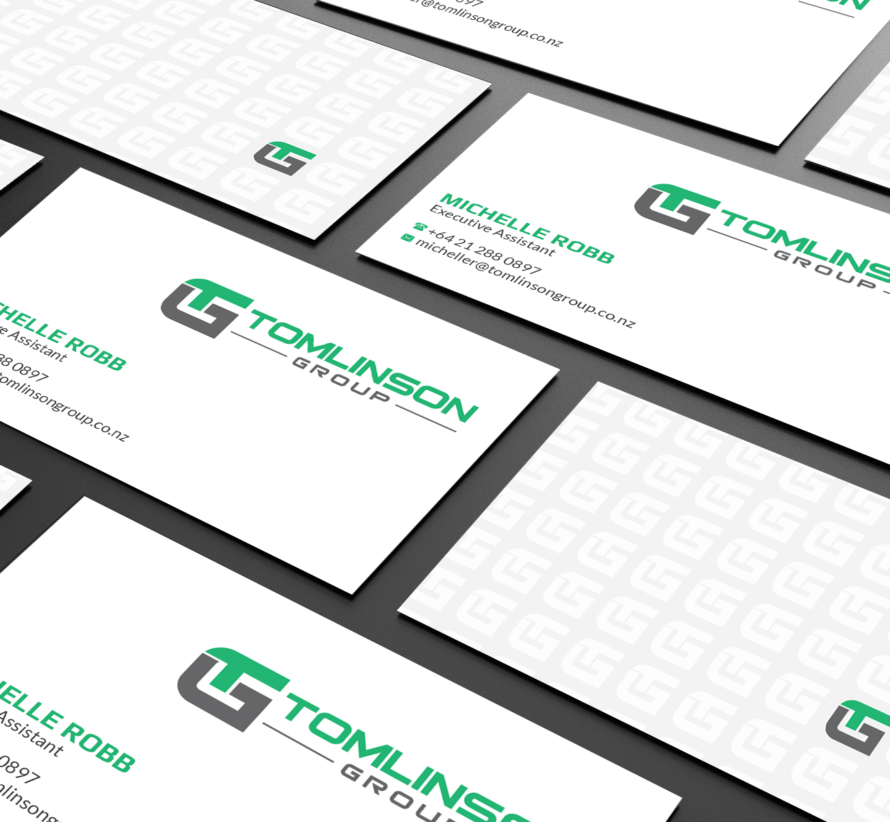 Visitenkarten-Design von Creations Box 2015 für Tomlinson Group | Design #18553382