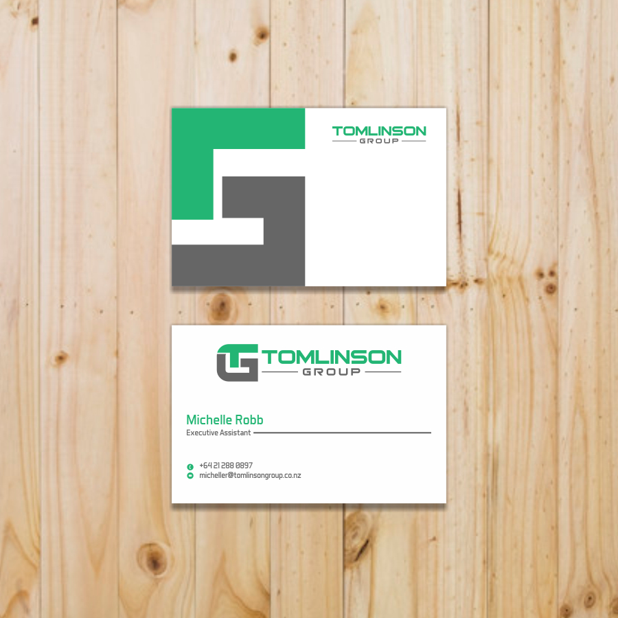 Diseño de Tarjeta de Presentación por g234t_d4y para Tomlinson Group | Diseño #18476888