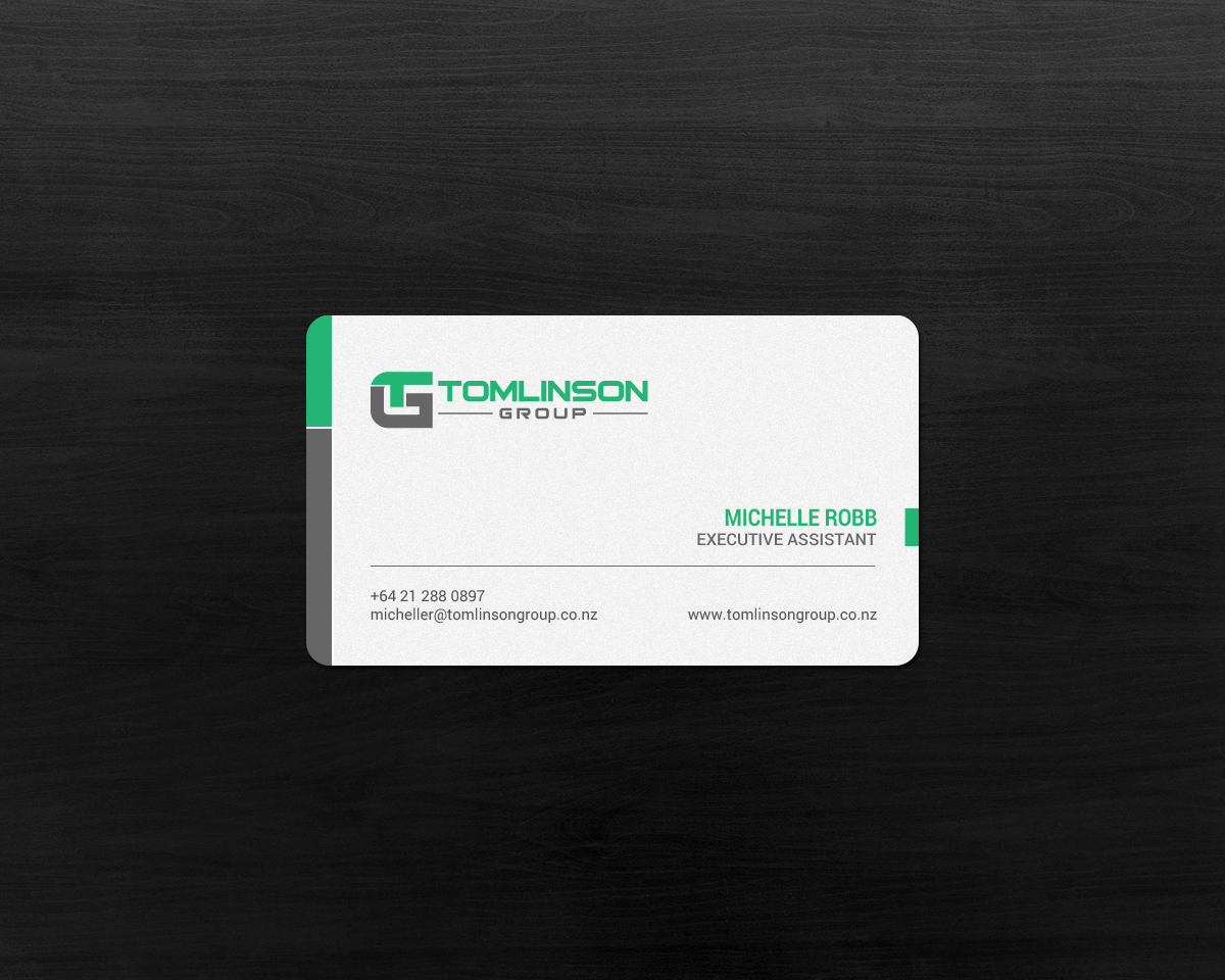 Business Card Design by chandrayaan.creative for Tomlinson Group | Design #18471384
