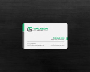 Business Card Design by chandrayaan.creative for Tomlinson Group | Design: #18471384