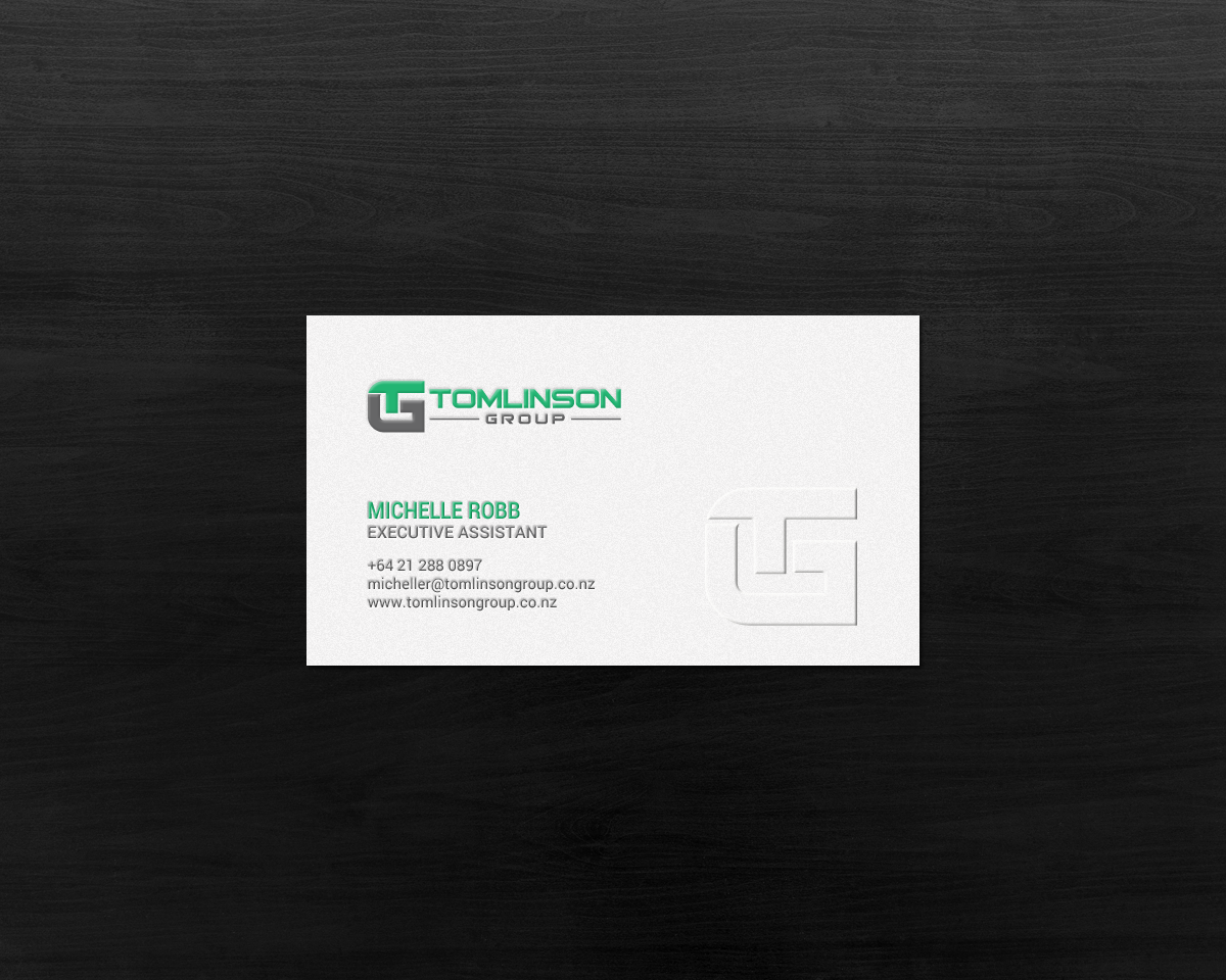 Business Card Design by chandrayaan.creative for Tomlinson Group | Design #18471429