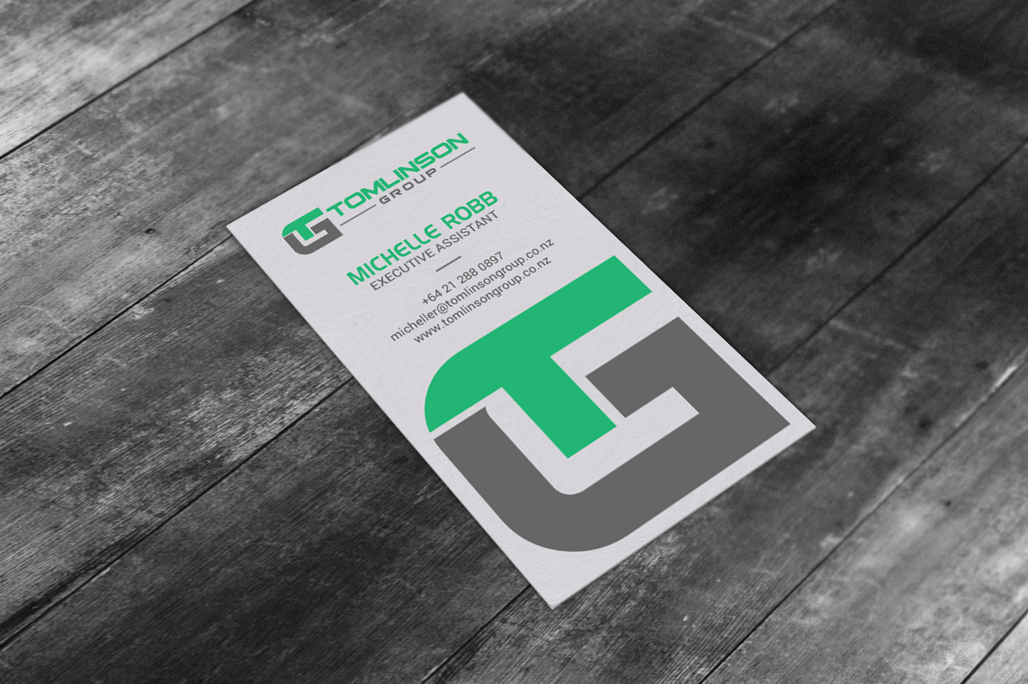 Diseño de Tarjeta de Presentación por chandrayaan.creative para Tomlinson Group | Diseño #18471433