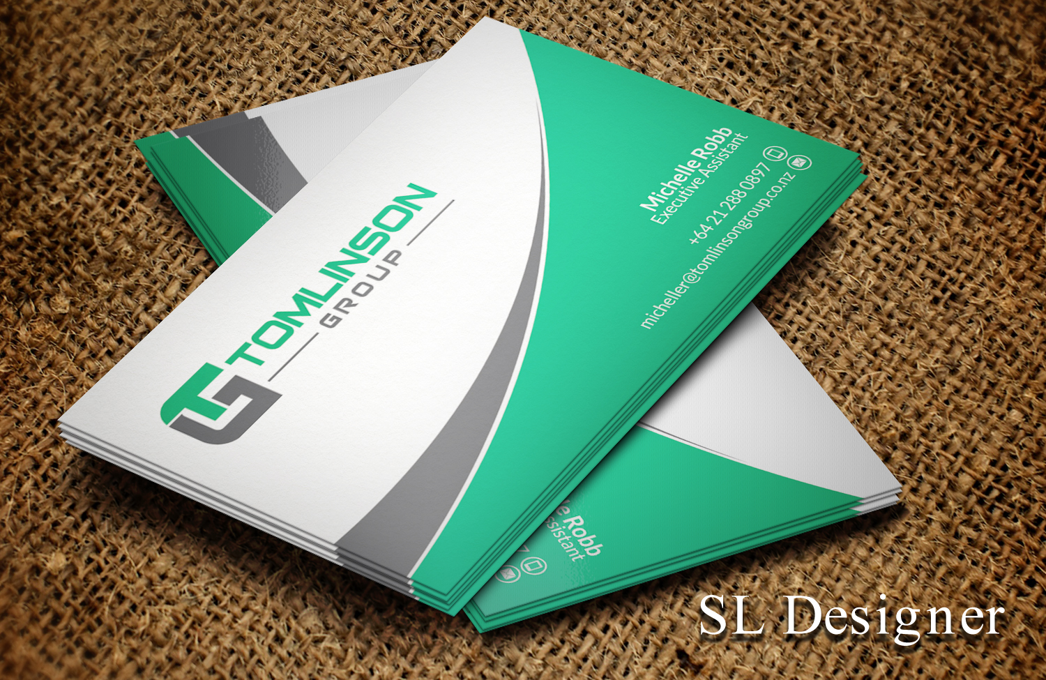 Business Card Design by SL Designer for Tomlinson Group | Design #18445213