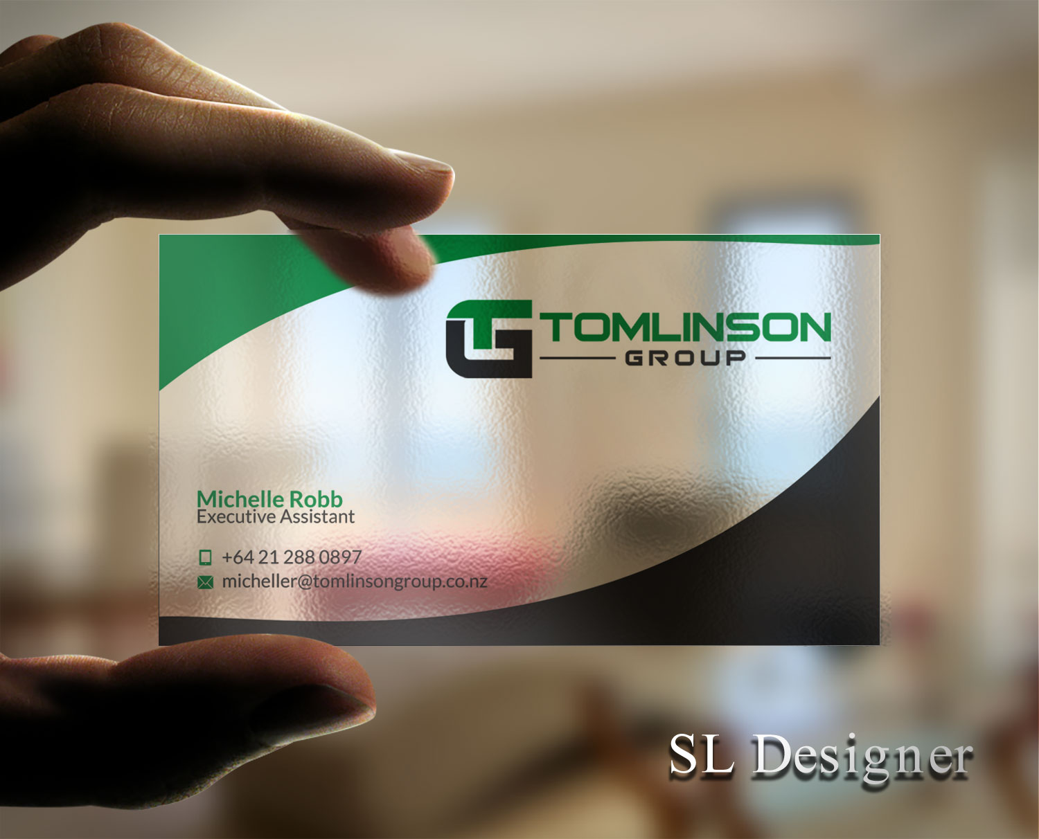 Diseño de Tarjeta de Presentación por SL Designer para Tomlinson Group | Diseño #18445234