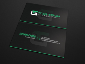 Diseño de Tarjeta de Presentación por Tripti Ranjan Gain para Tomlinson Group | Diseño: #18437169