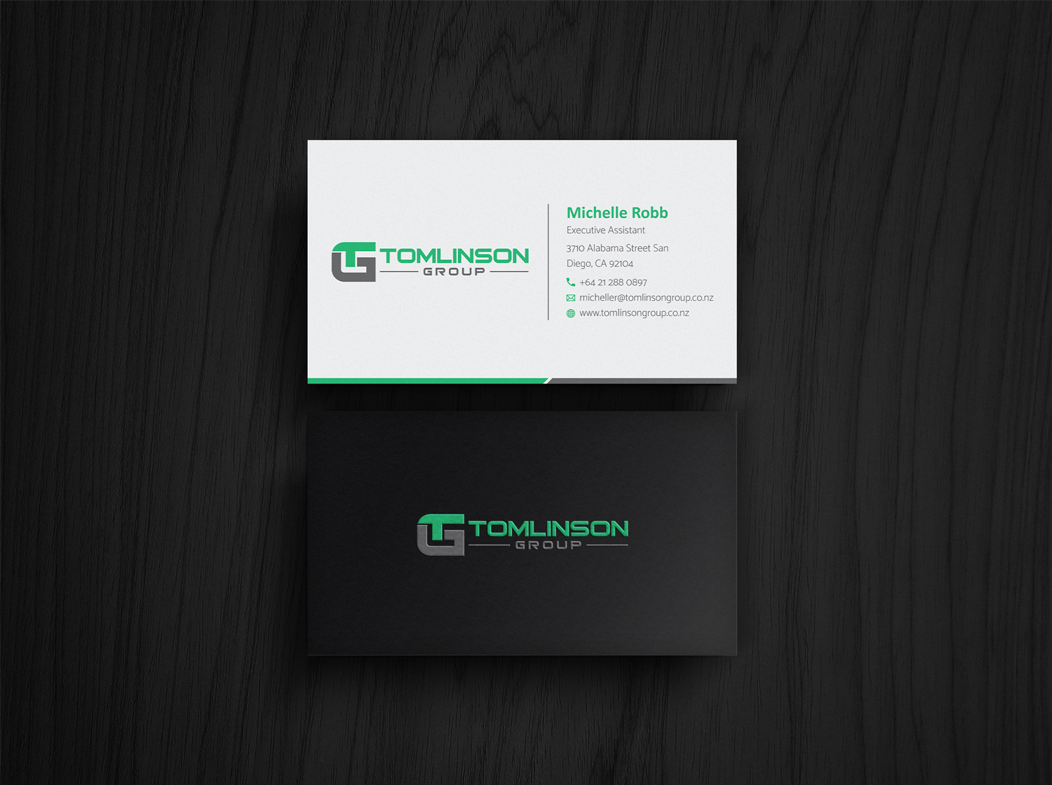 Business Card Design by alex_etel for Tomlinson Group | Design #18484665