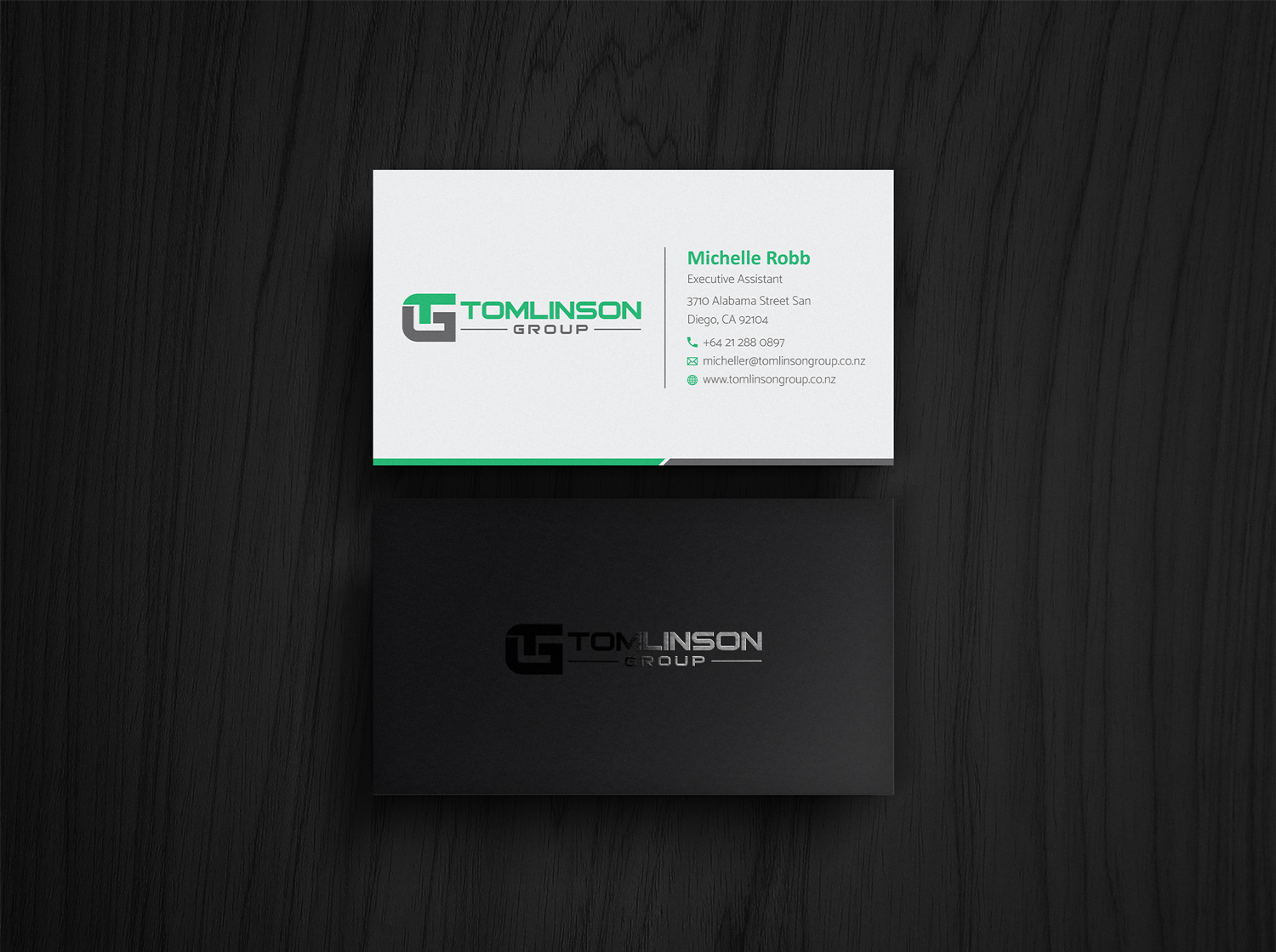 Diseño de Tarjeta de Presentación por alex_etel para Tomlinson Group | Diseño #18484666
