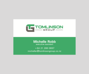 Business Card Design by Fkhri for Tomlinson Group | Design #18508991