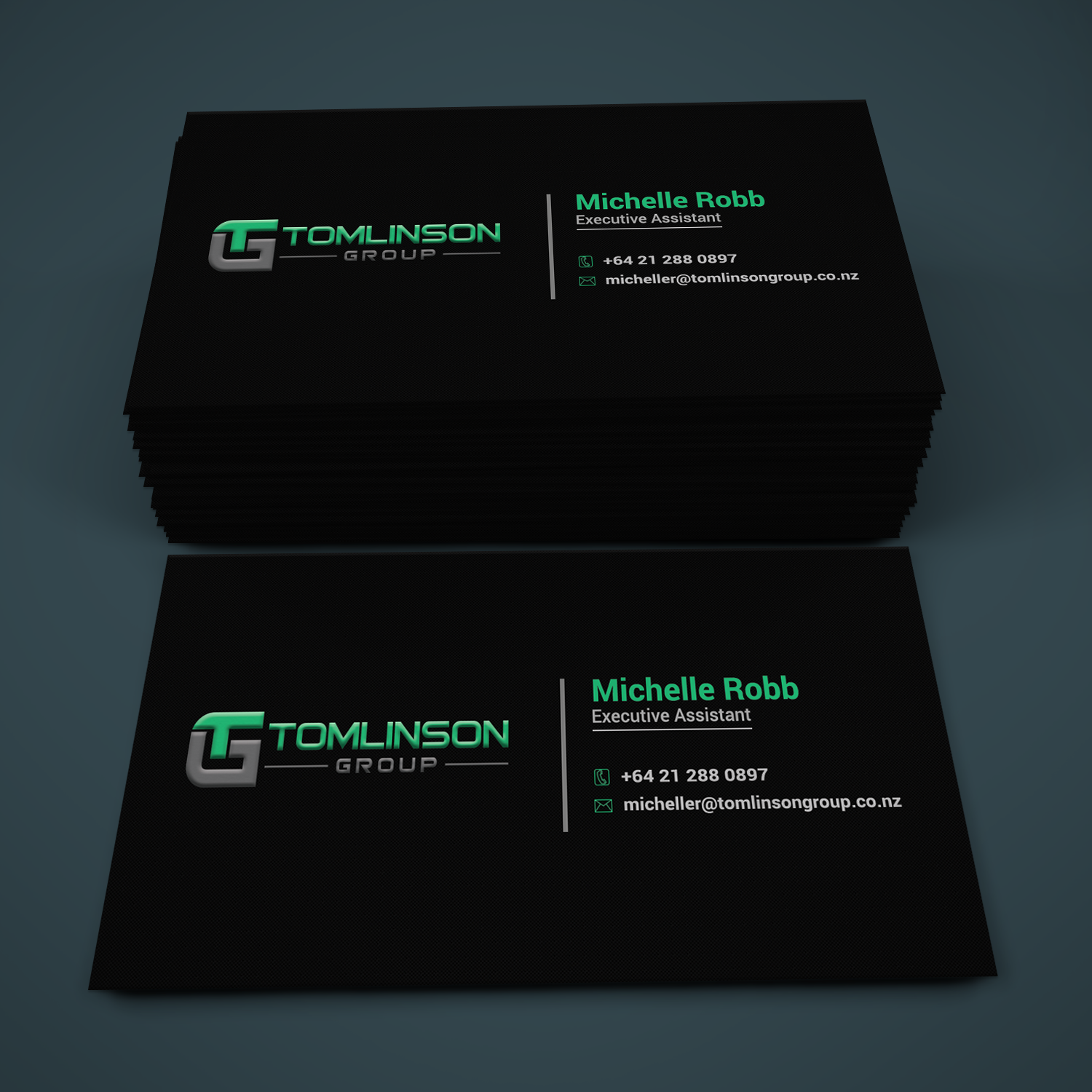 Business Card Design by Jarrin for Tomlinson Group | Design #18470731