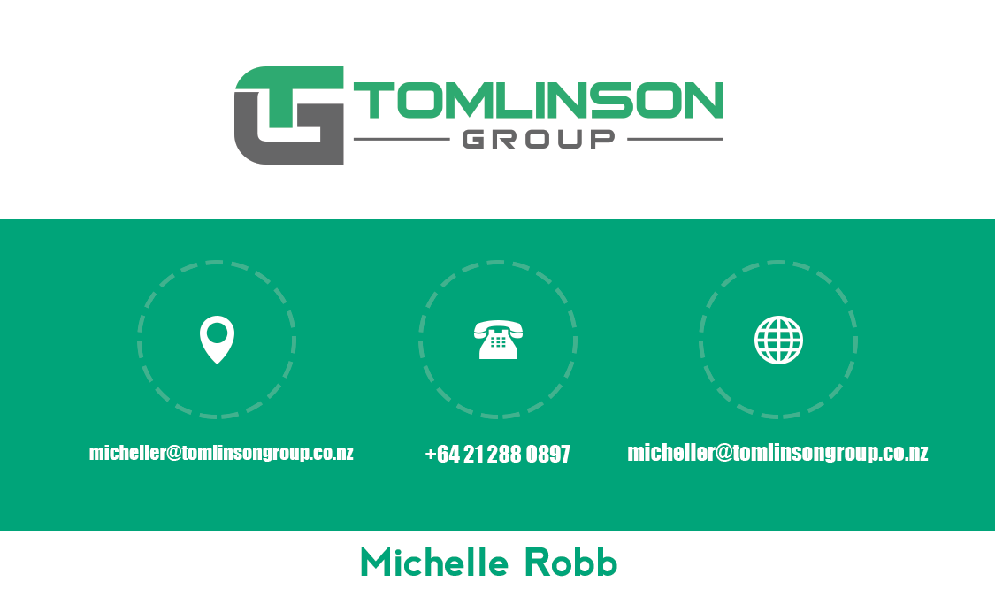 Diseño de Tarjeta de Presentación por guptil Leaon 2 para Tomlinson Group | Diseño #18509844
