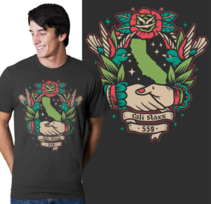 CaliStaxx559 | T-shirt Design by krizvector