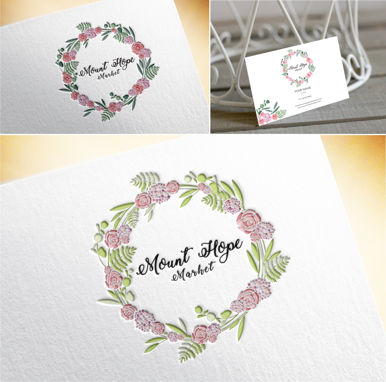 Diseño de Logo por Soul Light para Mount Hope Market | Diseño #18433858
